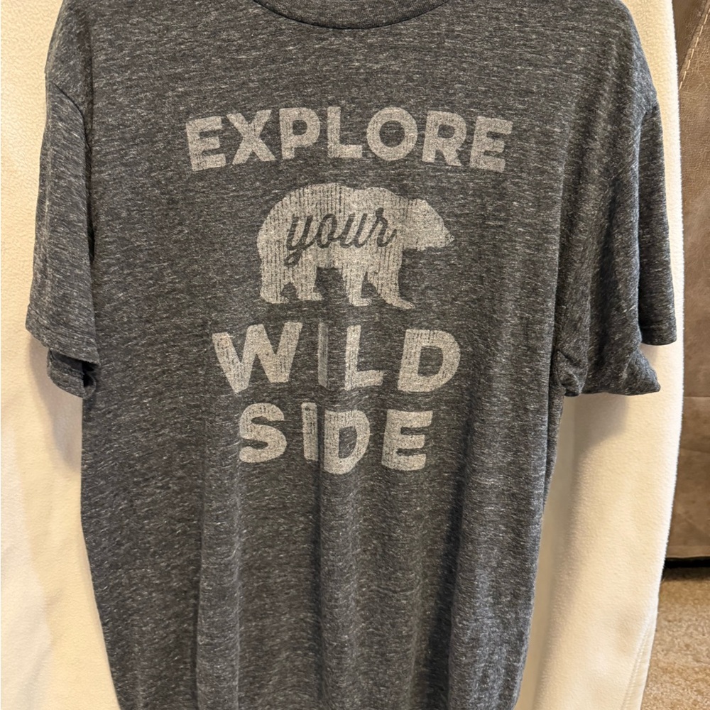 State of Mind Gray Short Sleeve Tee